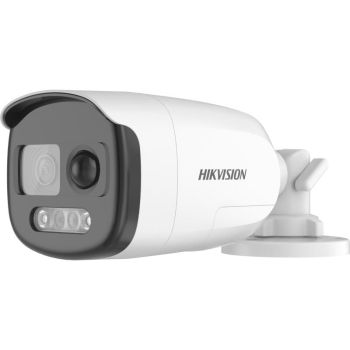 Hikvision DS-2CE12UF3T-PIRXO - 8 MP 4K ColorVu PIR Siren Bullet Camera with Active Deterrence