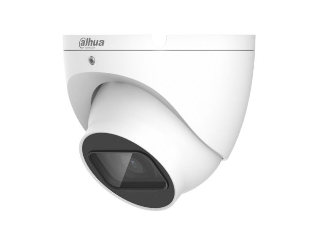 Dahua DH-HAC-HDW1500TLP-A-S2-0360 5MP HDCVI infrared outdoor eyeball turret CCTV camera, 3.6mm lens, white