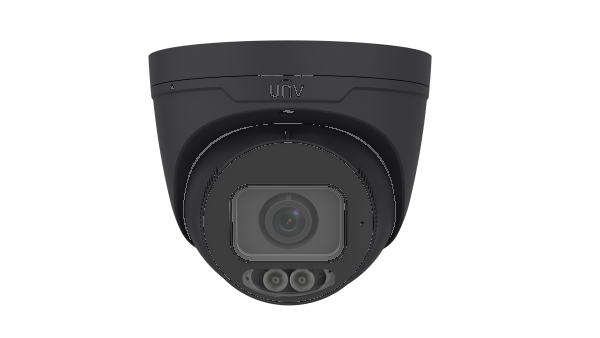 Uniview IPC3638SE-ADF28K-WL-I0-BLACK black turret IP camera