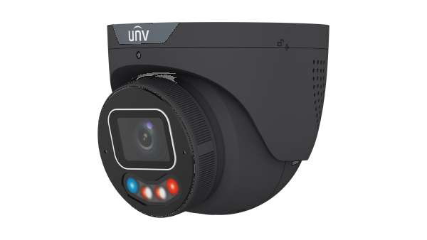Uniview IPC3638SE-ADZKMC-WP-I1-BLACK black turret IP camera