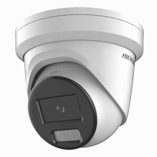 Hikvision DS-2CD2346G2H-IU 4MP AcuSense Turret Camera with Microphone