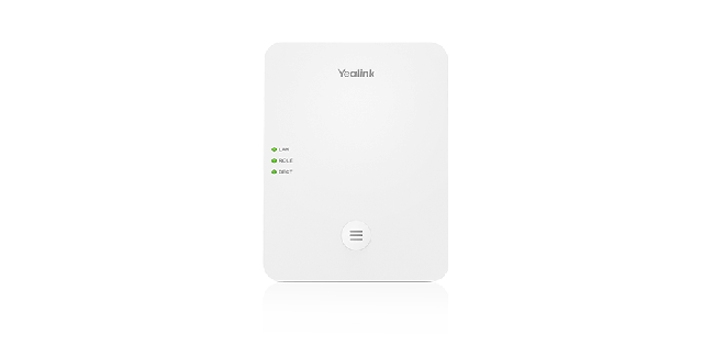 Yealink W80B DECT IP multi-cell base station, front view