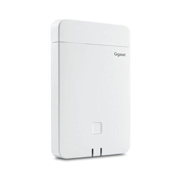 Gigaset N770 IP PRO IP DECT base station, angled front view