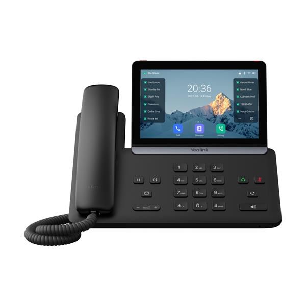 Yealink T88W Android IP phone, front view