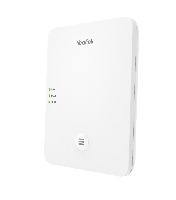 Yealink W80DM DECT Manager for W80 multi-cell DECT IP system, angled front view