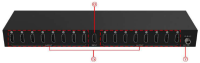 Uniview VD0116-UH HDMI splitter rear panel