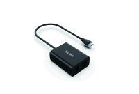 Yealink EHS60 wireless headset adapter (electronic hook switch) with Micro USB lead and two headset jacks