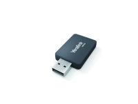 Yealink WF50 dual band Wi-Fi USB dongle for IP phones, angled view