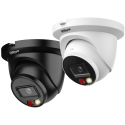 Dahua DH-IPC-HDW2449TMP-S-IL-0280B-Black - 4MP Smart Dual Light Eyeball Network Camera