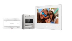 Hikvision DS-KIS704EY/Aluminum 2-wire HD video intercom villa kit, contents