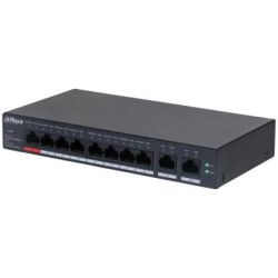Dahua DH-CS4010-8GT-110 10-port cloud managed Gigabit PoE+ Ethernet switch for CCTV, 8-port PoE