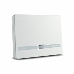 Gigaset N530 IP PRO IP DECT base station, angled front view