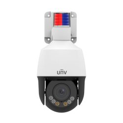 UNV IPC672LR-AX4DUPKC - 2MP Active Deterrence Mini PTZ  (4x Optical, LightHunter, Auto-Tracking)