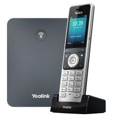 Yealink W76P DECT IP phone system - W70B base station and W56H cordless VoIP handset
